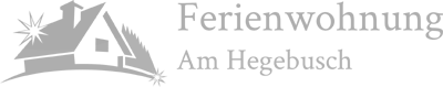 Ferienwohnung "Am Hegebusch" in Altendorf bei Bad Schandau in der Sächsischen Schweiz Logo grau